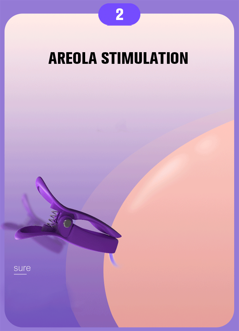 Whisper-Quiet Discreet Vibrating Nipple Clips - image 7