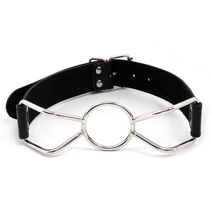 Leather Hollow Mouth Gags - S - image 3