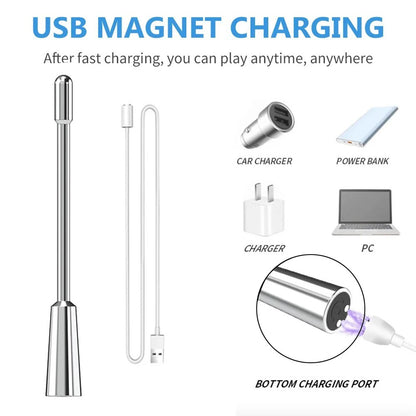 7.1'' Premium 304 Stainless Steel Vibrating Urethral Sound - image 2