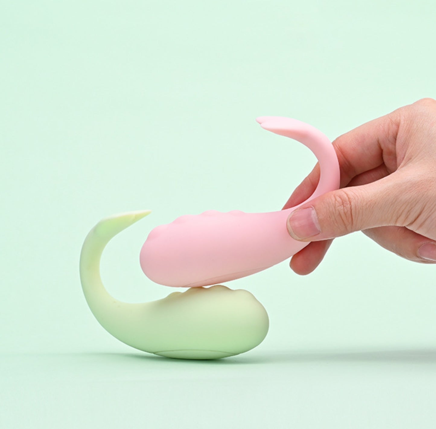 Dolphine Warming App Control Vibrator - Green - image 0