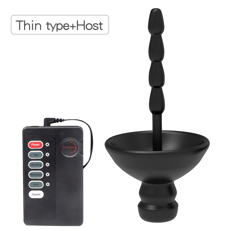 10 Modes Vibrating E-stim Urethral Sounds Rob - 5mm - image 1