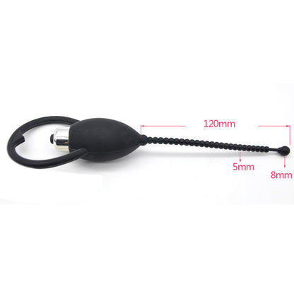 Quiver Vibrating Penis Plug E-stim Urethral Sound - image 1