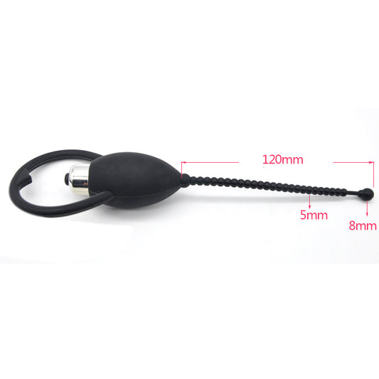 Quiver Vibrating Penis Plug E-stim Urethral Sound - image 1