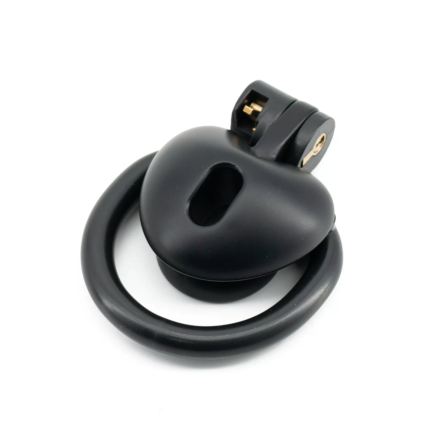 Lightweight Negative  Chastity Cage - Black Heart - image 13