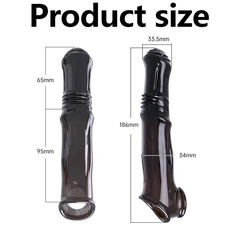 Vibrating Penis Extender Sleeve  - image 1