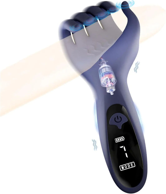 Rechargeable 10-Speed Male Vibrator with Magnetic Charge - image 0