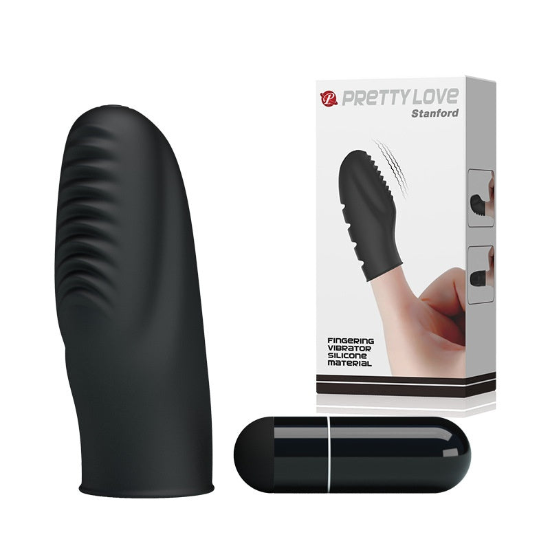 PrettyLove Stanford Vibrating Finger Stimulator - Black - image 6
