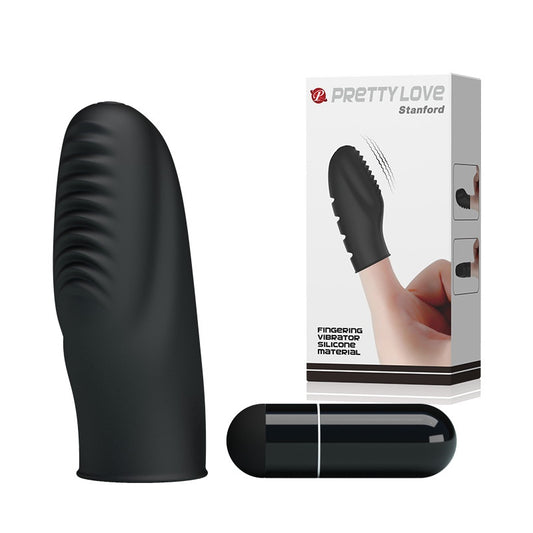 PrettyLove Stanford Vibrating Finger Stimulator - Black - image 6