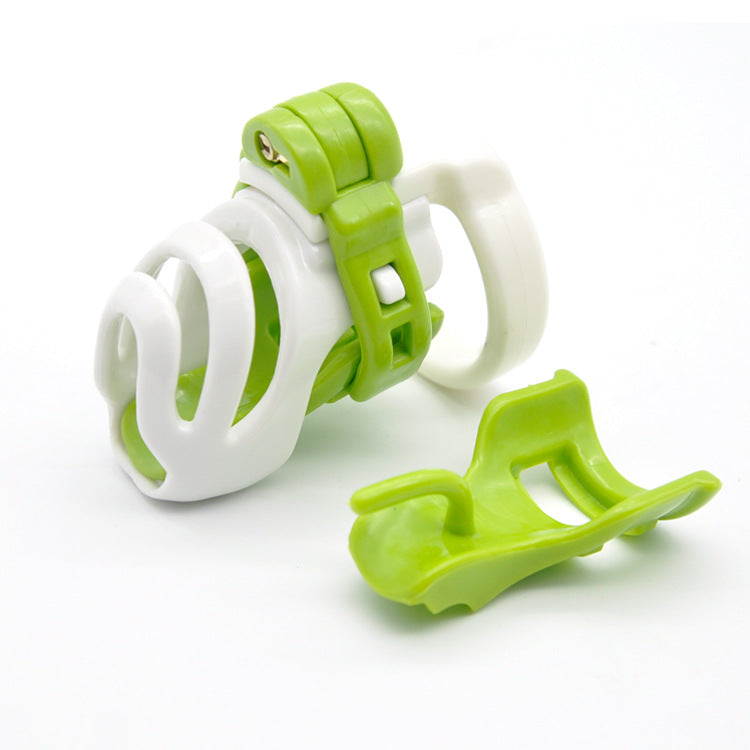 Total Denial Chastity Cage - Green - image 0