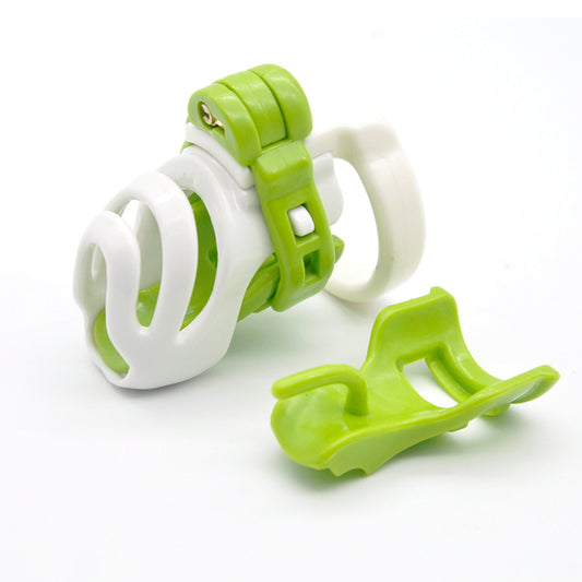 Total Denial Chastity Cage - Green - image 0
