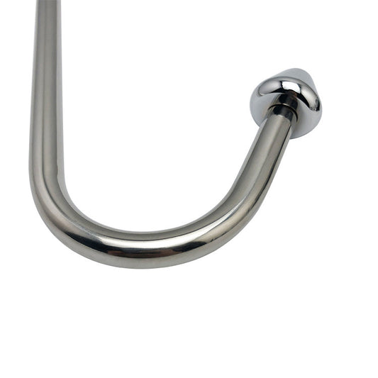 Cone-Shaped Bead Metal Anal Hook - image 0
