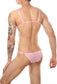 Men's Deep V-neck Lace Trim Sleepwear Sissy Men's Bra - image 7