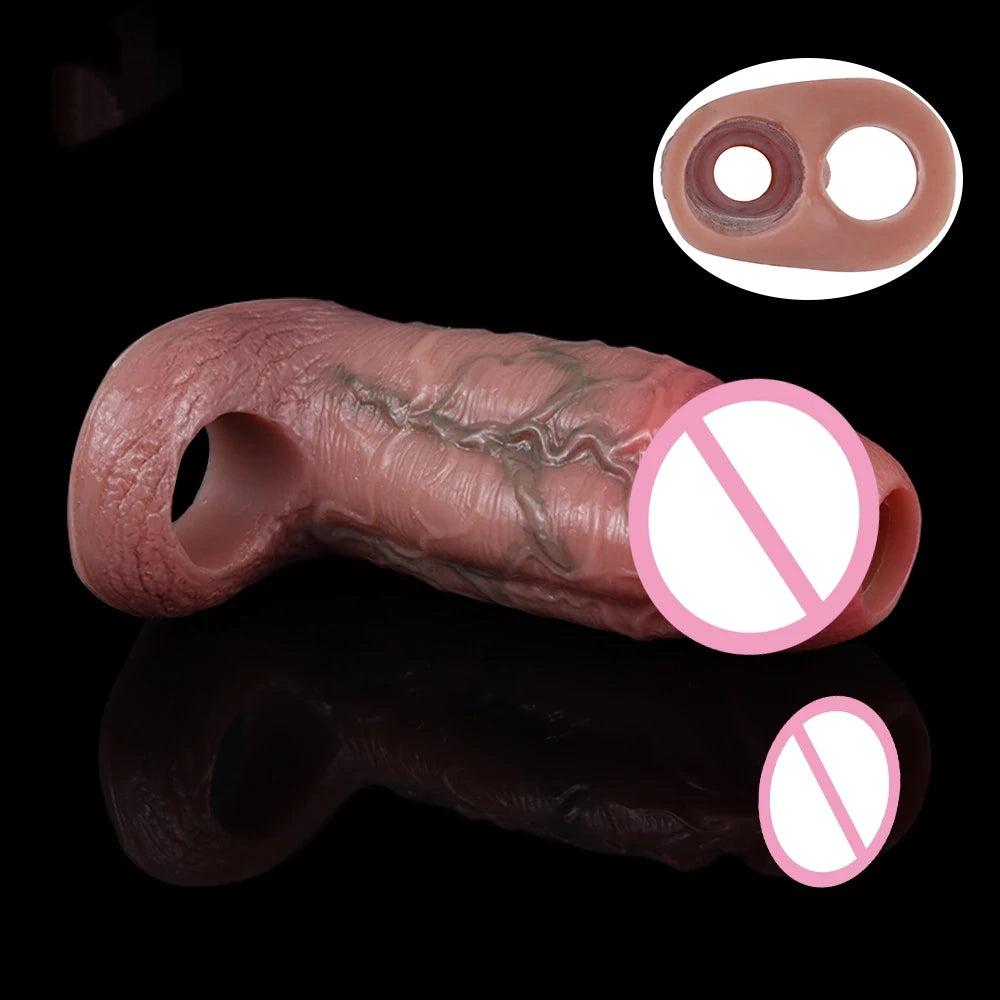 Open-ended Realistic Penis Sleeve - image 2