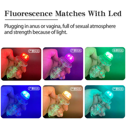 Led Crystal Anal Plug - image 2