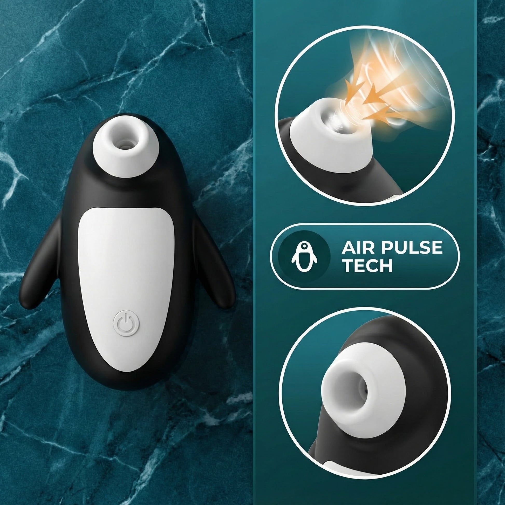 Penguin Clit Sucking Massager Women Vibrator - image 8