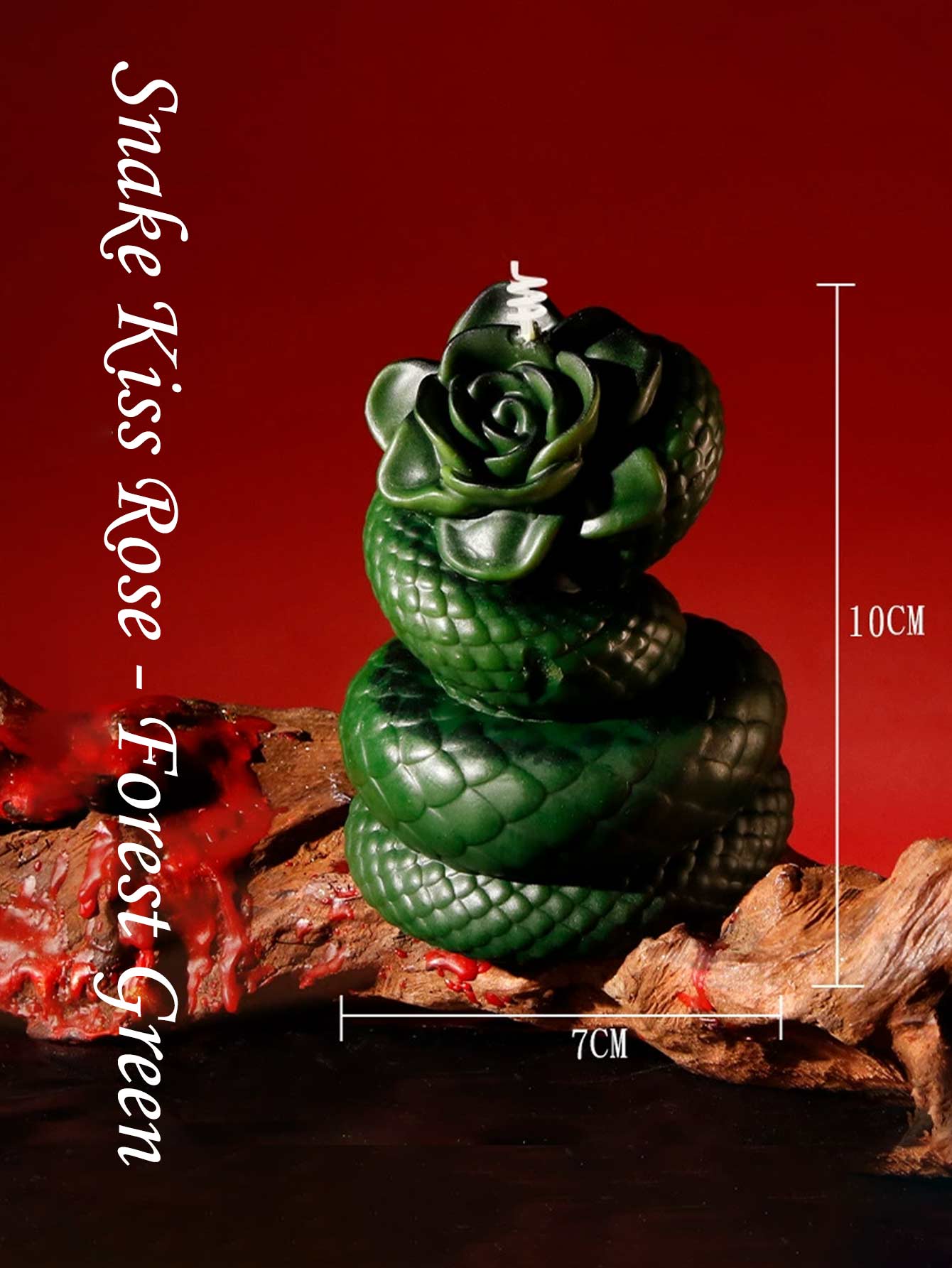 Serpent Rose Low-Temperature Candle - Green - image 10