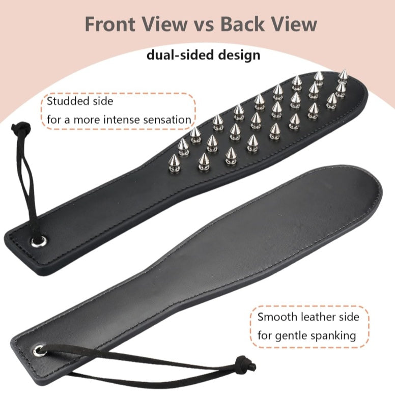 Dual Edge Studded Sensation Paddle - image 5