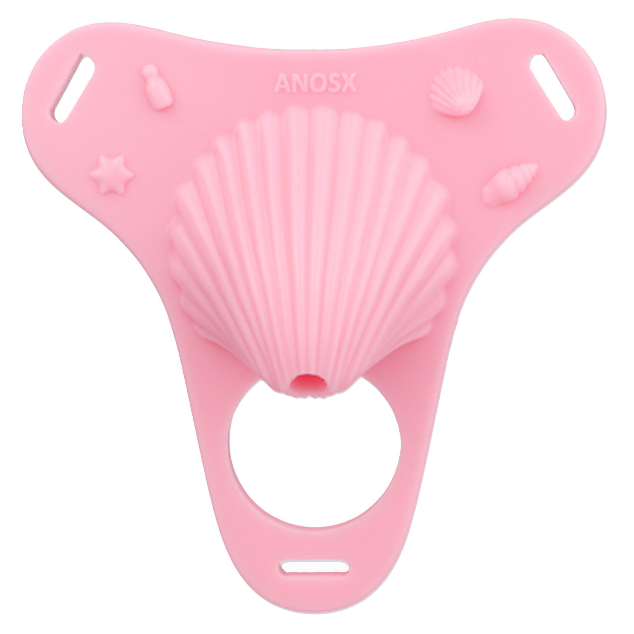 Shell-Style Wearable Silicone Chastity Cage - image 3