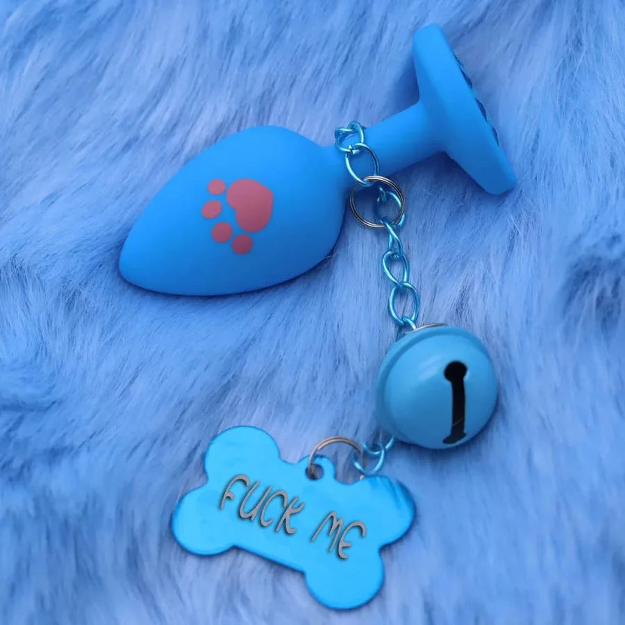 Pup Tag Paw Plugs - Blue - image 4