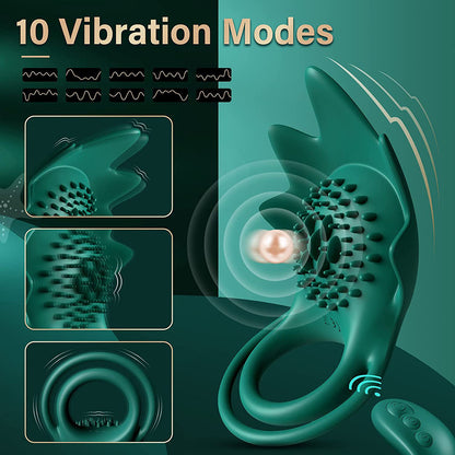 Starfish Vibrating Cock Ring – 360° Stimulation for Couples - image 7