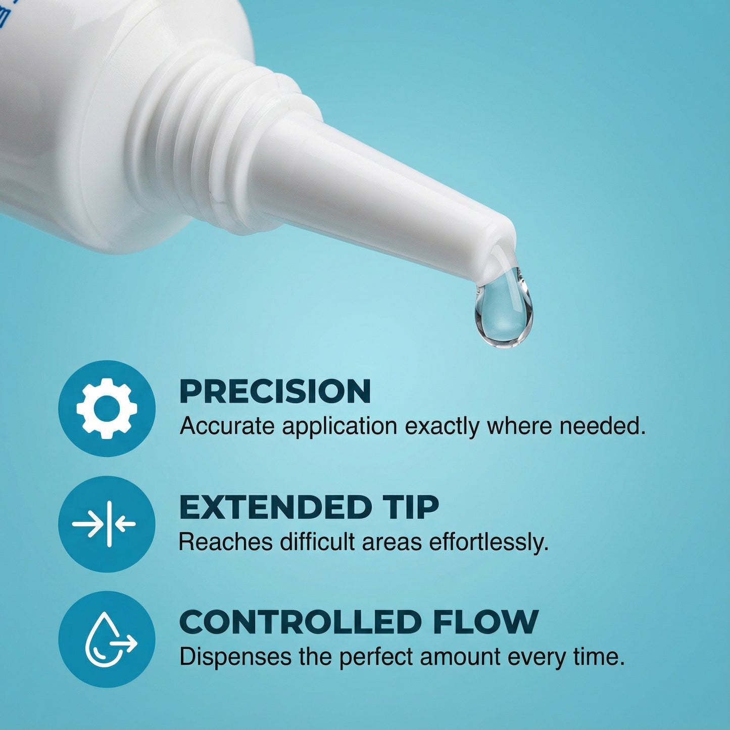 10g Water-Based Clear Lubricant with Precision Nozzle - image 2