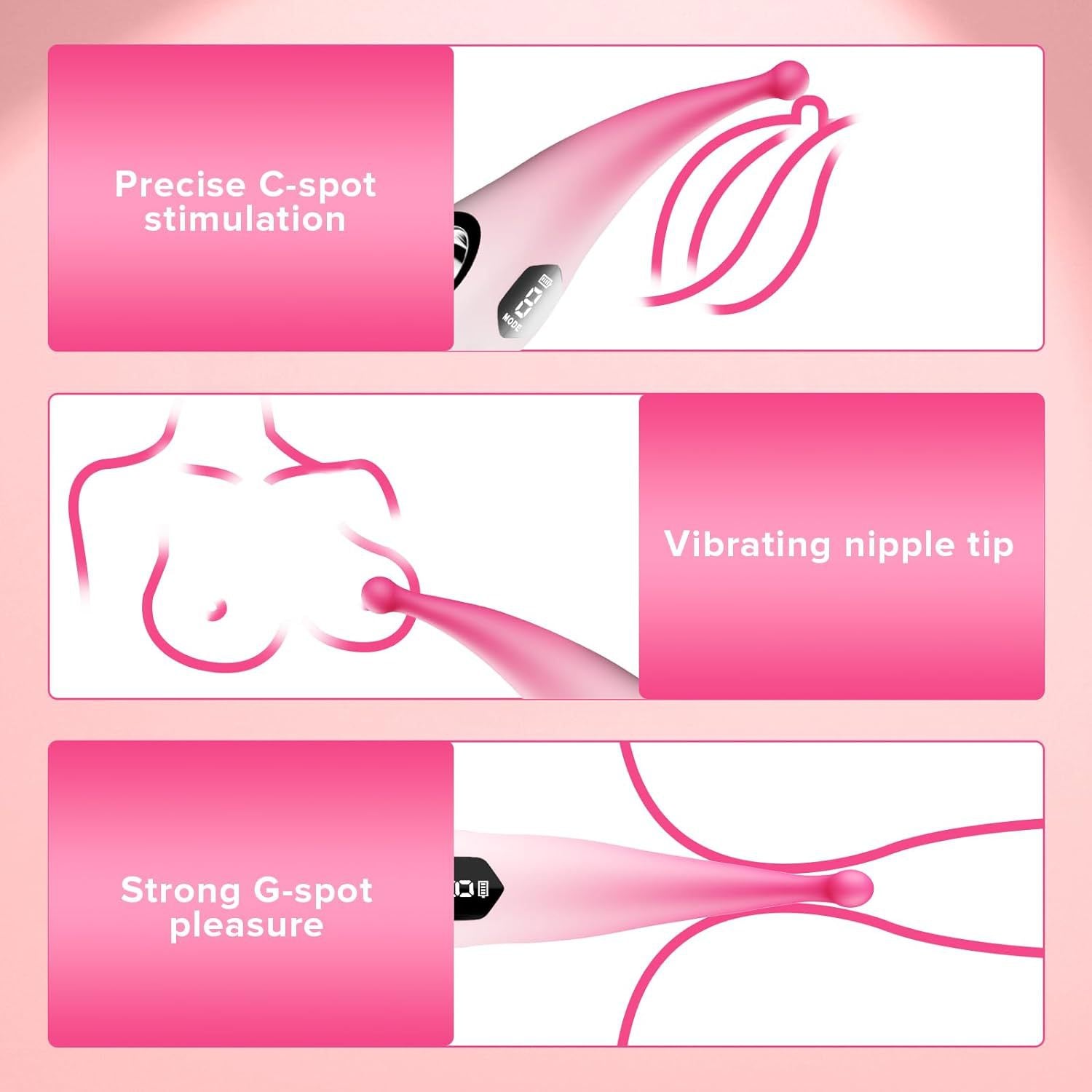 Premium 3D Spiral Oscillation Clitoral & G-Spot Vibrator for Women and Couples - image 2