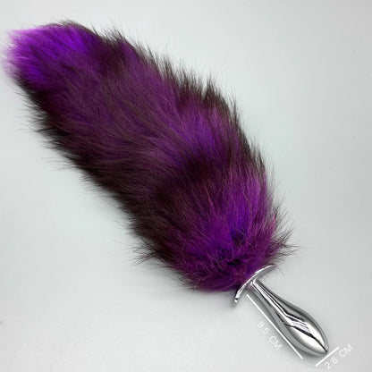 Premium Faux Fur Fox Tail Butt Plug - E - image 3