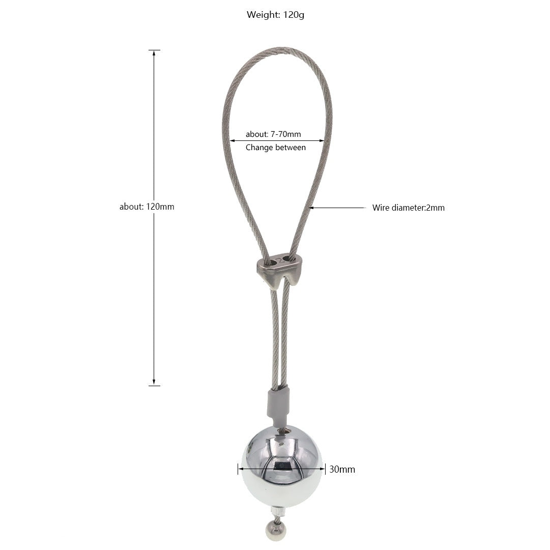 BDSM CBT Penis Training Weights - 120g - image 2
