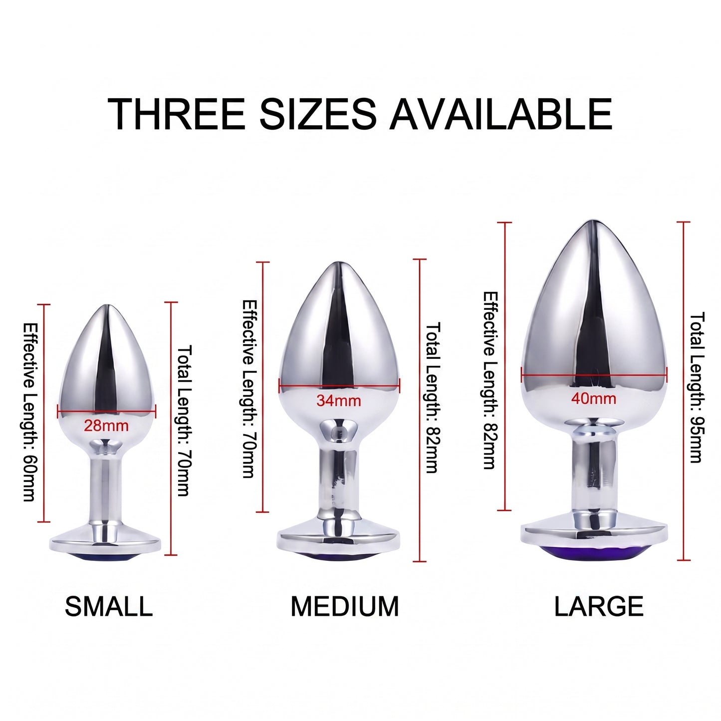 Candle Flame Anal Plug Set - image 1