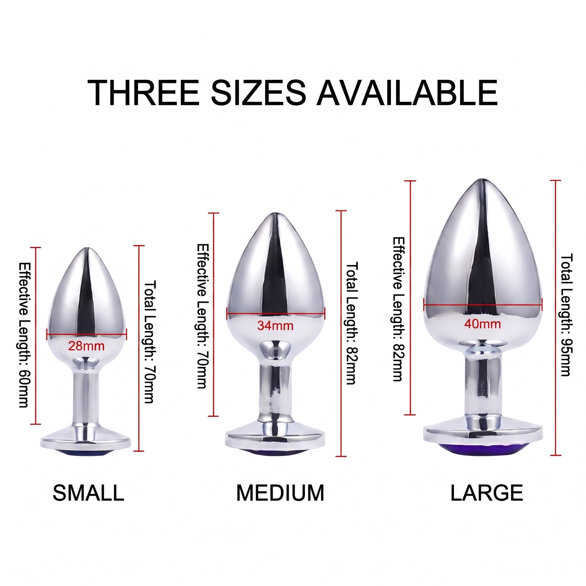 Candle Flame Anal Plug Set - image 1