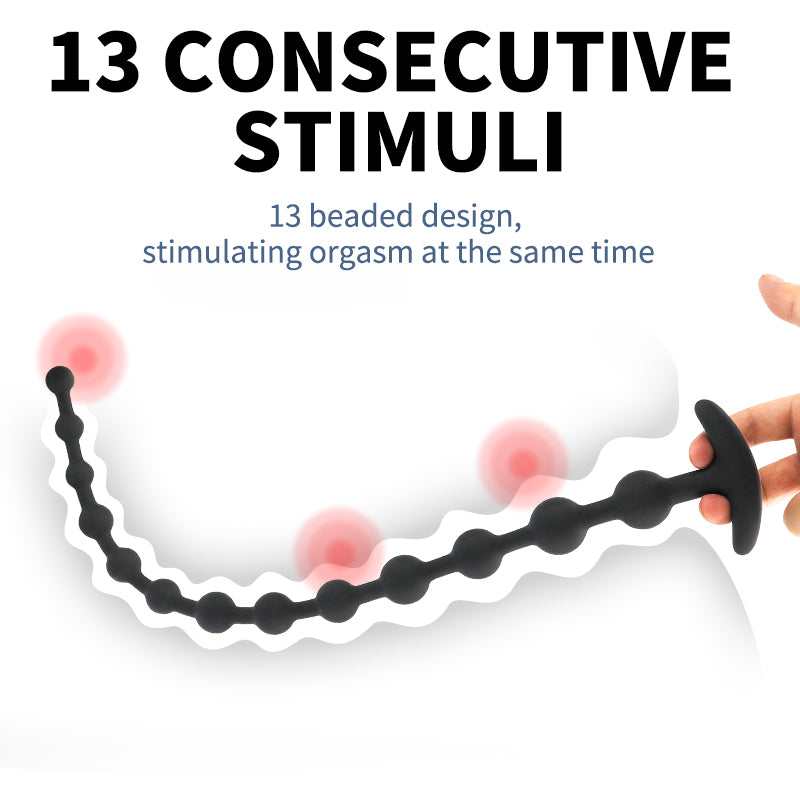 58cm Extra Long Butt Plug Pull Beads Anal Plug - image 6