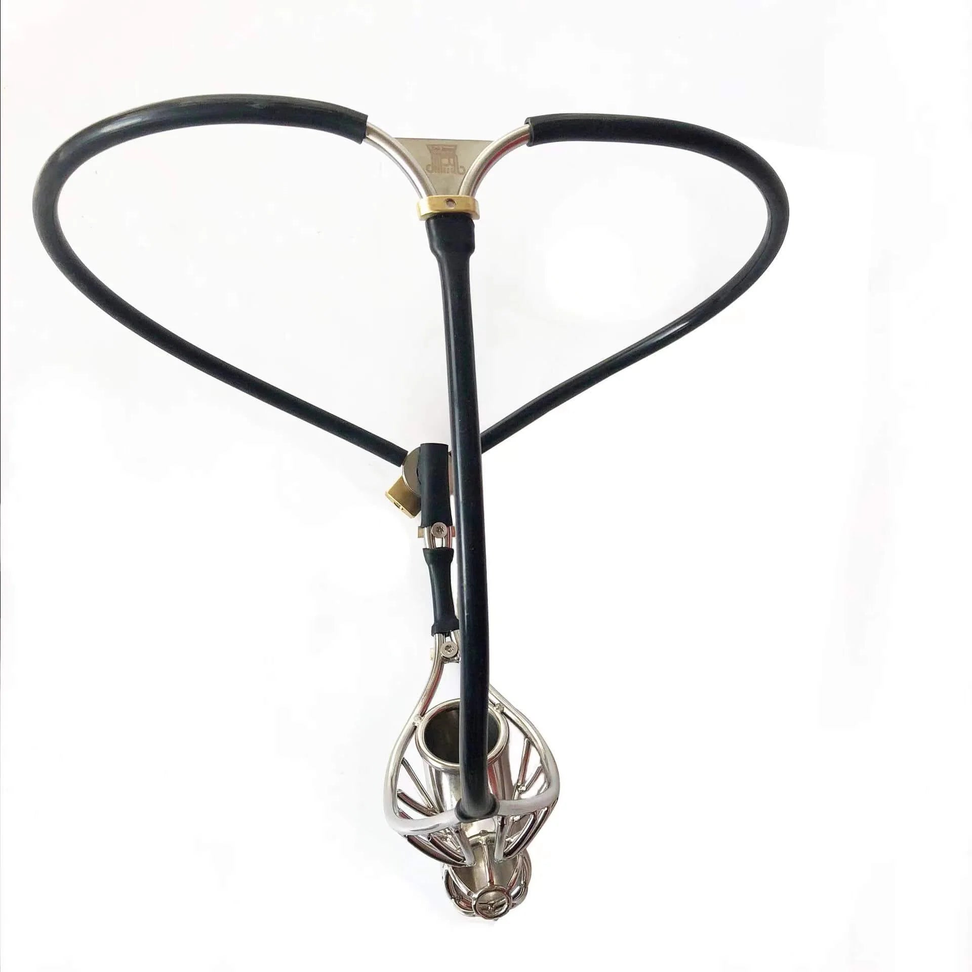 Men's Thong Semi Hollow Invisible Chastity Belt - image 2