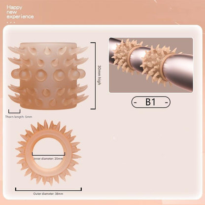 Mutton Eye Cock Ring Locking Sperm Ring - B1 - image 6