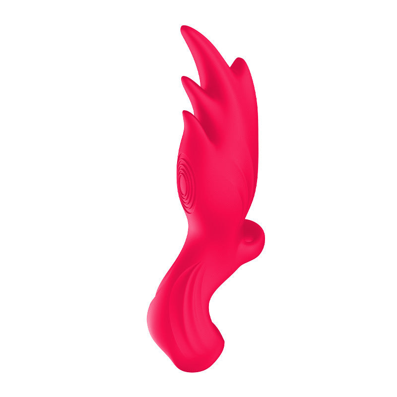 Six Finger Magic Set Vibrator Clitoris G-Spot Stimulator - Rose - image 11