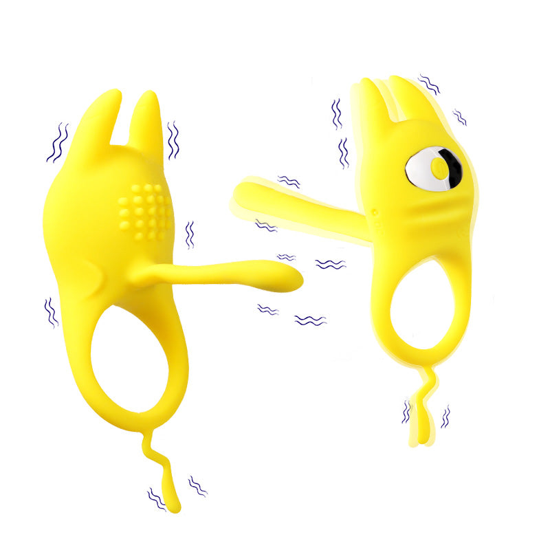 Pikachu Vibration Cock Ring - Yellow - image 18