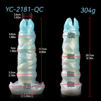 8.5″ Fantasy Ovipositor Silicone Dildo - image 4