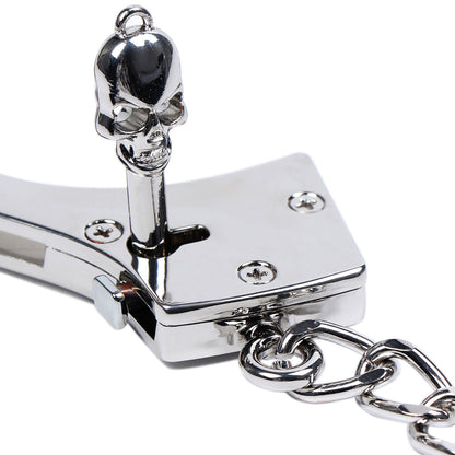 SM Gold & Silver Handcuffs Hand Restraints - image 2