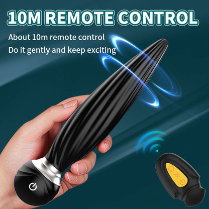 Rotating Thrusting Butt Plug Vibrator - image 3