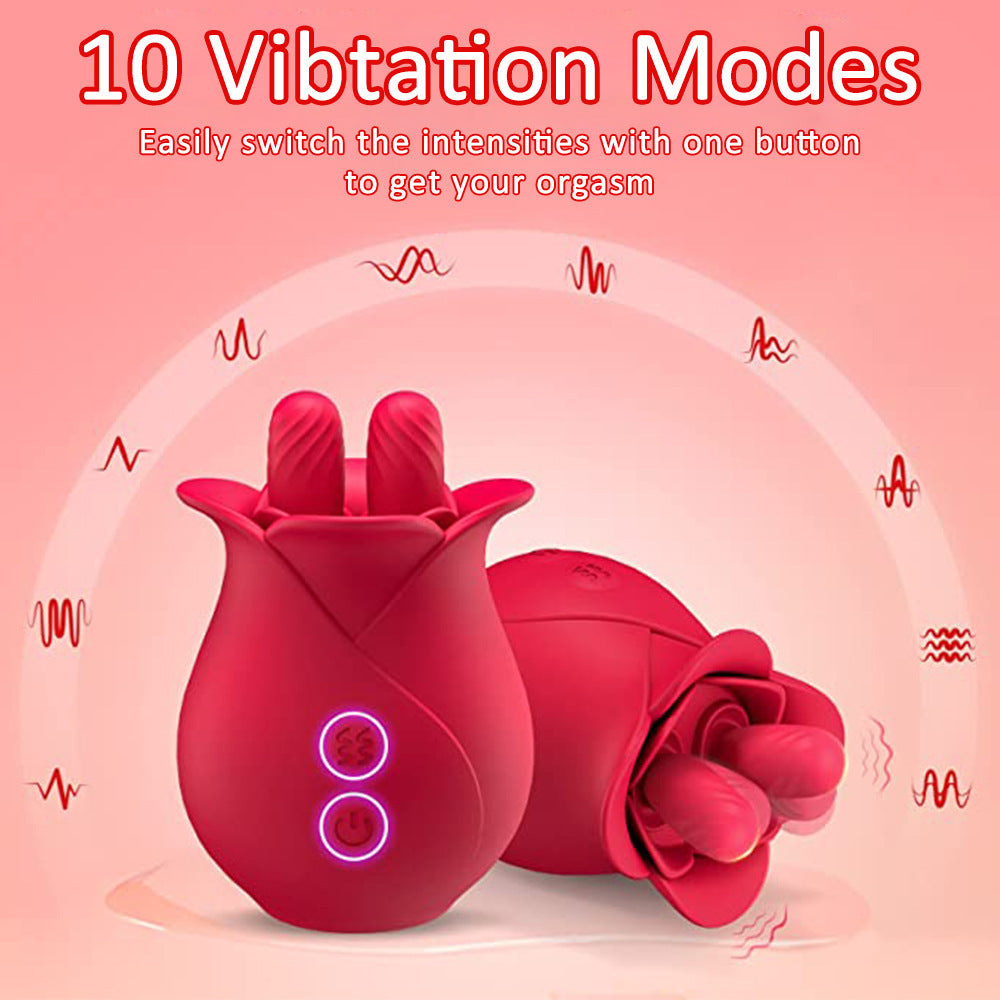 Double Tongue Lick Vibrator With 10 Frequency  - image 14
