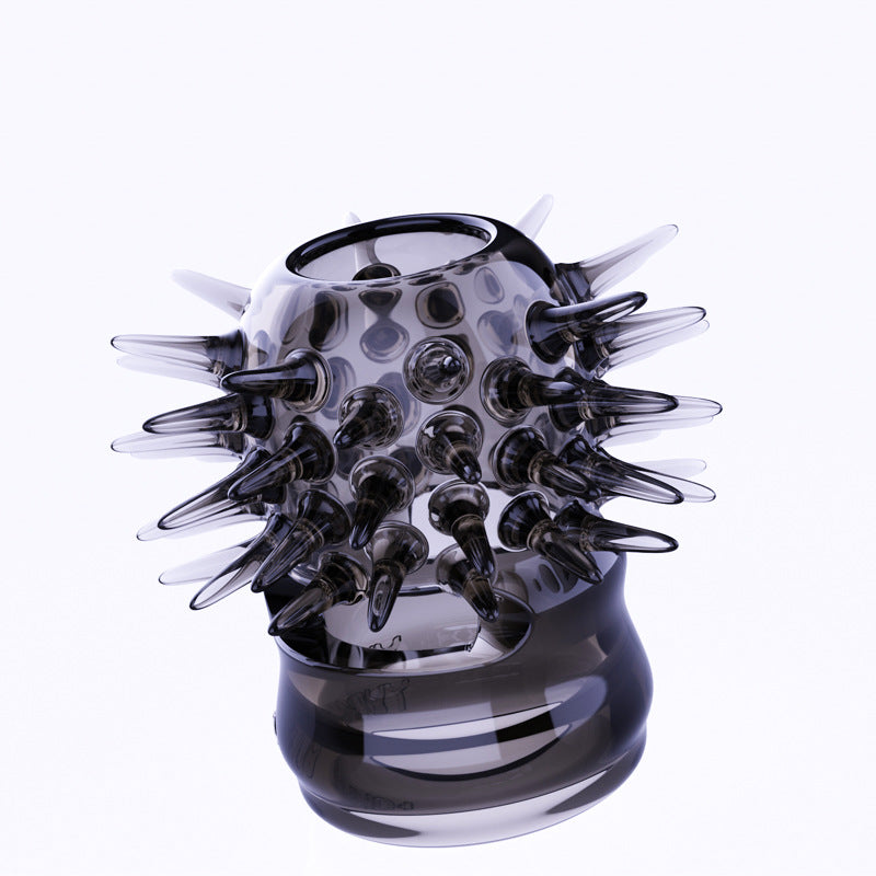 Reusable Silicone Cock Ring Penis Enlargement Delayed Ejaculation - Black - image 5