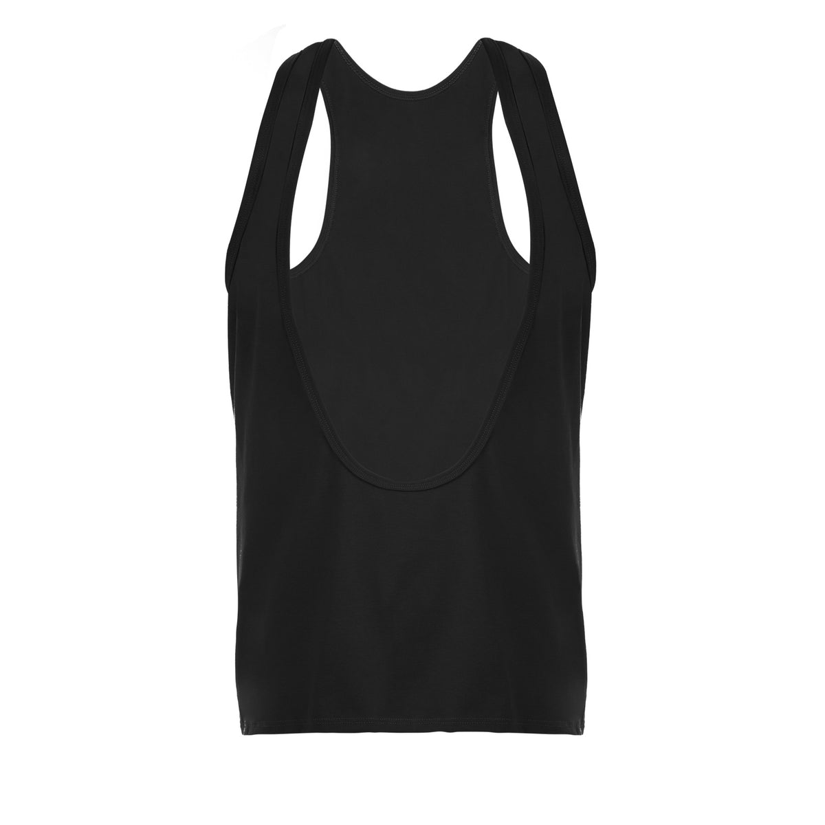 Man Deep V-neck Sexy Sleeveless Tops - Black - 3XL - image 13