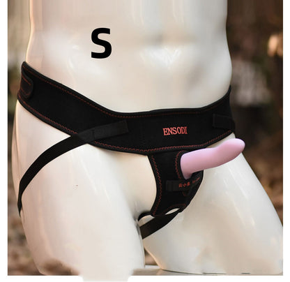 Lesbian Strap-On Harness with Color Options – Perfect Fit & Control - Pink - S - image 4