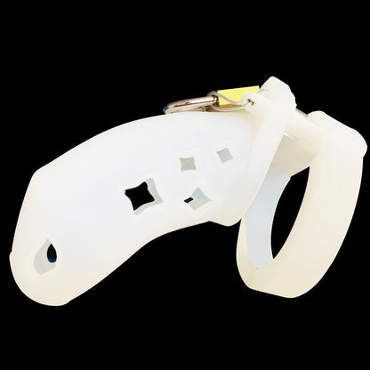 Stars Chic Chastity Cage - White - image 8