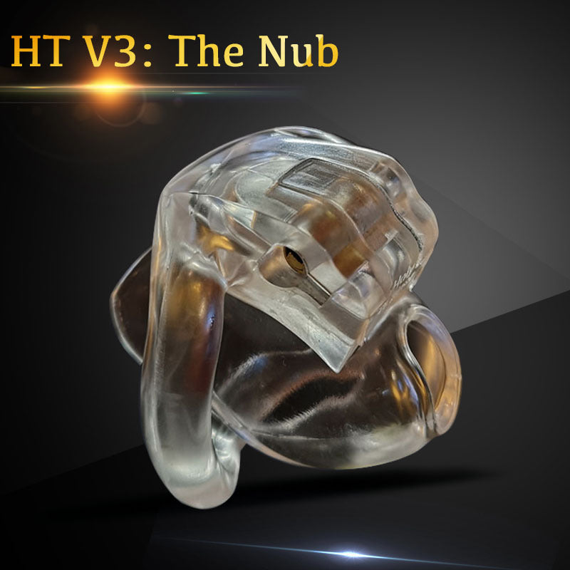 HOLY TRAINER V4 Sissy Chastity Cage for Male - Clear - image 2