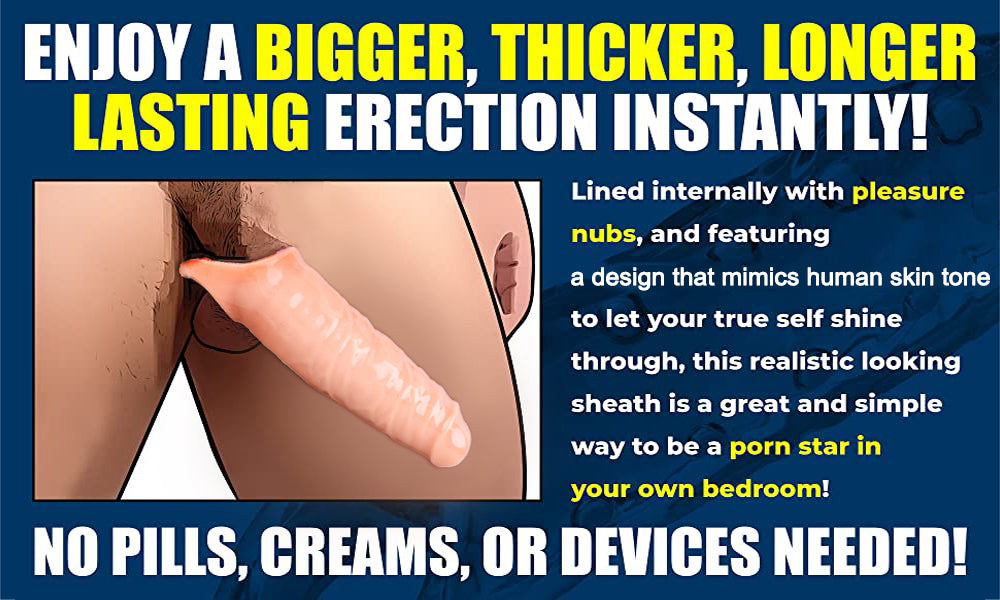 Mighty Penis Extender Sleeve with Ball Loop - image 10
