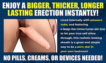 Mighty Penis Extender Sleeve with Ball Loop - image 10