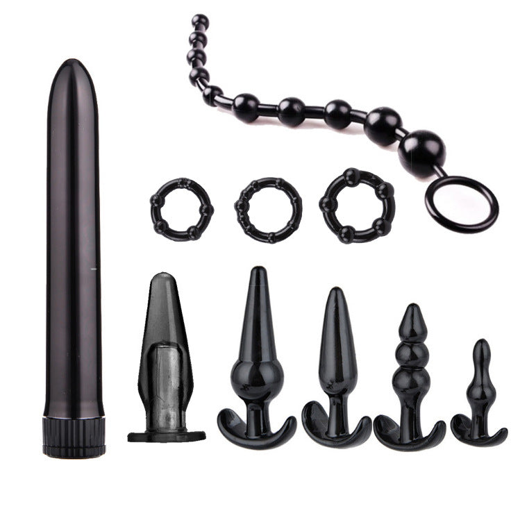 8 PCS Anal Plug Set Silicone Butt Plug - C - image 4
