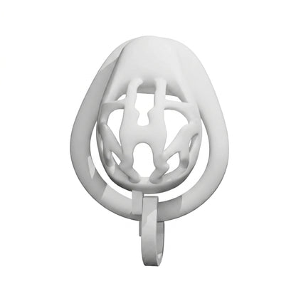 Pearl Drop Chastity Cage - White - image 5