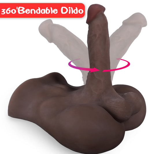 Lifelike Men's Torso for Women – Realistic Cock & Anal Experience - image 0
