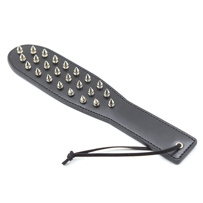 Dual Edge Studded Sensation Paddle - Black - image 4